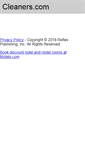 Mobile Screenshot of cleaners.com